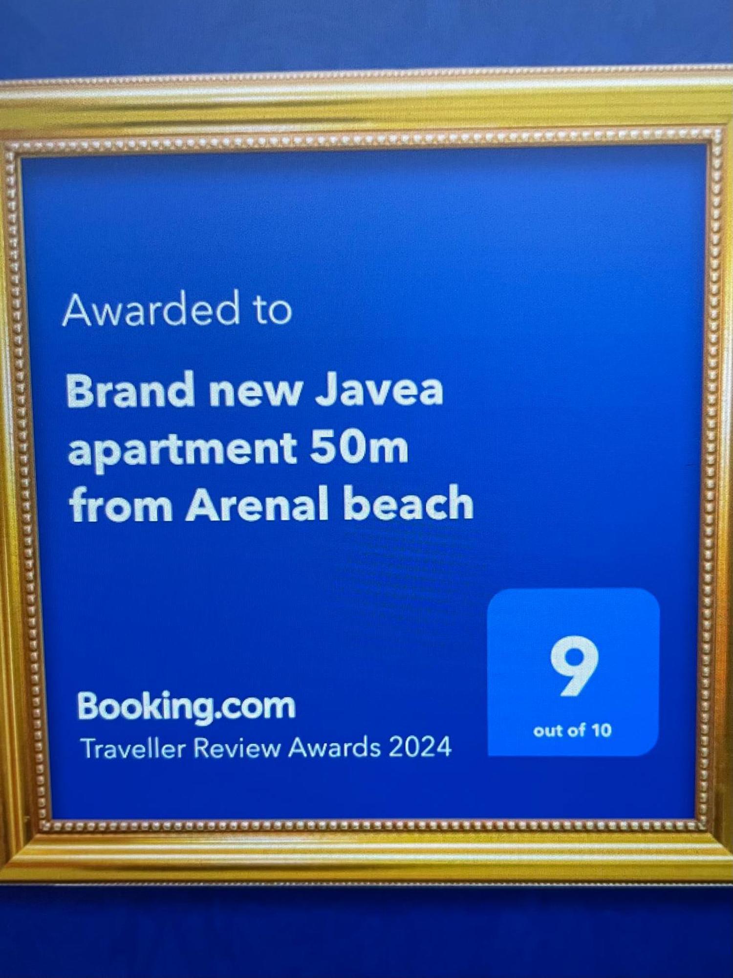 Brand New Javea Apartment 50M From Arenal Beach Esterno foto